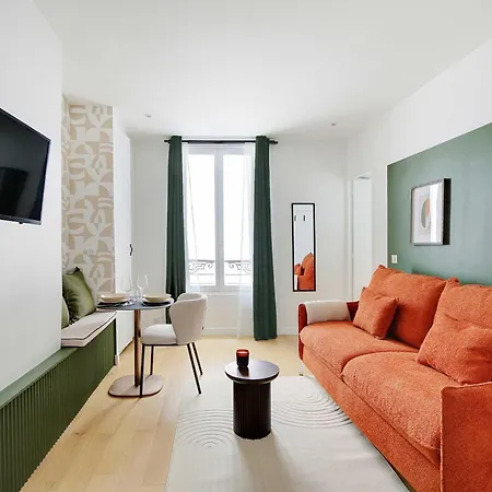 Daire Modern Studio With Ac - 2p - Sacre Coeur
