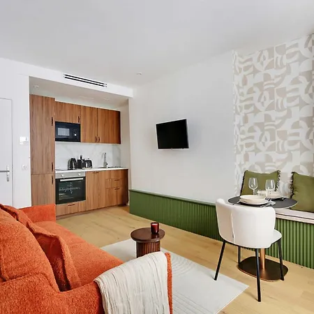 Modern Studio With Ac - 2p - Sacre Coeur Paris
